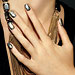 Fresh Nails For Fall - Mixed Metals