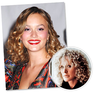 Curly hairstyle - Leighton Meester - Glenn Close - Curly hair - Classic