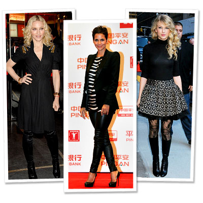 Madonna in Stella McCartney - Halle Berry - Taylor Swift - Legs - Stars in 