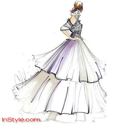 sketches of dresses. Bella - Wedding Dresses