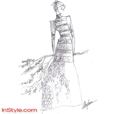 Fashion Designers Sketch Bella's Wedding Dress