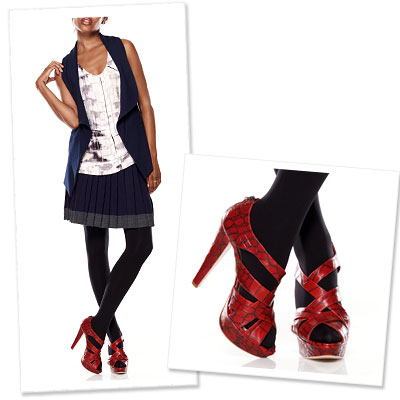 How to Wear Fall's Hottest Footwear - Scarlet Sandals