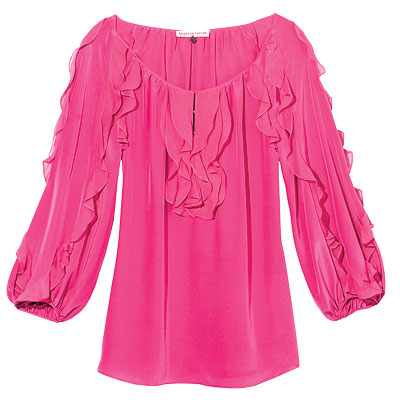 Breast Cancer Awareness - Rebecca Taylor Silk Top