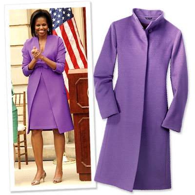 Michelle Obama's Power Dressing - Long Coats - Michelle Obama Style