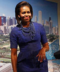 Michelle Obama - Jason Wu - Erickson Beamon - Michelle Obama Style Diary