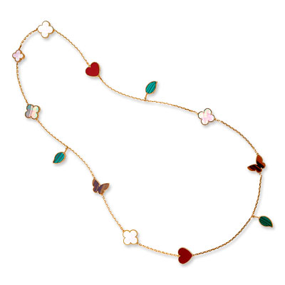 Van Cleef & Arpels Lucky Alhambra Necklace Van Cleef & Arpels Lucky Alhambra Necklace