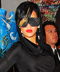 Rihanna in a-morir by Kerin Rose - Most Outrageous Accessories