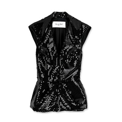 Rue du Mail Sequin Vest