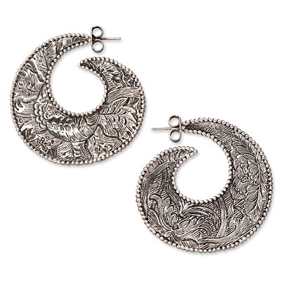 Stephen Dweck Senegal Flat Disc Hoops Stephen Dweck Senegal Flat Disc Hoops