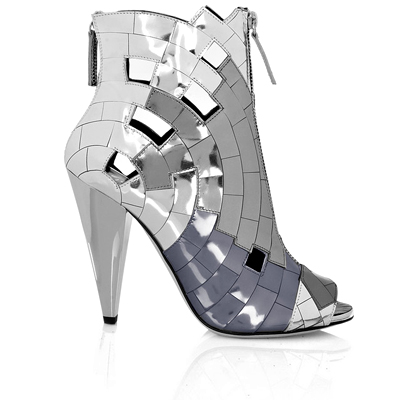Thakoon Mirror Mosaic Ankle Boots Thakoon Mirror Mosaic Ankle Boots