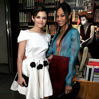 Best of 2009: Top 10 Celebrity Party Playlists - Ginnfer Goodwin - Zoe Saldana - Prada's Book Launch Best of 2009: Top 10 Celebrity Party Playlists - Ginnfer Goodwin - Zoe Saldana - Prada's Book Launch