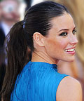 Daily Beauty Tip, Evangeline Lilly, Textured Ponytail