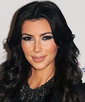 Kim Kardashian-False Lashes-Hollywood, Florida
