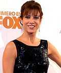 Kate Walsh, Shades by Barielle nail polish in Cherry Pie, nail polish