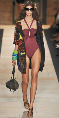 Diane von Furstenberg Spring 2010 Runway
