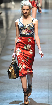 Dolce & Gabbana Spring 2010 Runway