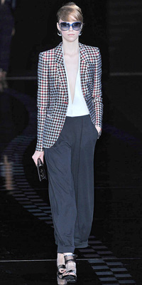 Giorgio Armani Spring 2010 Runway
