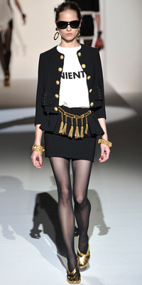 Moschino - Runway Photos - Spring 2010 Runway at InStyle.com