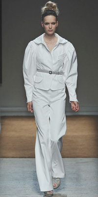 Yves Saint Laurent Spring 2010 Runway