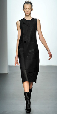 Calvin Klein - Runway Photos - Fall 2009 Runway at InStyle.com :  designer clothes fall shoes designer clothing