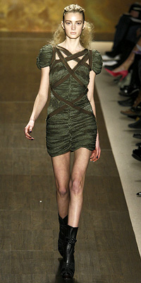 Fashion Designers - Runway Photos - Fall 2009 Runway at InStyle.com :  chic dramatic dress unusual