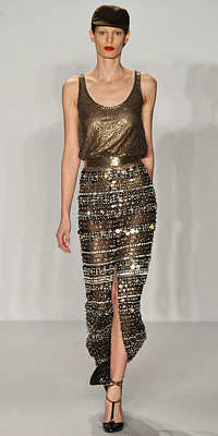 Fashion Designers - Runway Photos - Fall 2009 Runway at InStyle.com :  photos retro gown collection