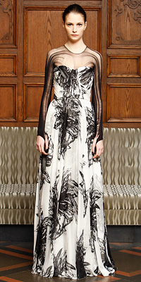 Fashion Designers - Runway Photos - Fall 2009 Runway at InStyle.com :  chic designers gold vintage