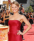 Jennifer Morrison wearing Calvin Klein