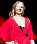 Nastia Liukin wearing BCBG Max Azria