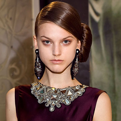 Best Runway Hair, Reem Acra, NY Fashion Week