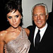 Victoria Beckham in Armani, Giorgio Armani, Armani flagship store opening, New York City, Fall 2009 Fashion Week