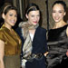 Eva Mendes, Milla Jovovich and Jessica Alba, Miu Miu show