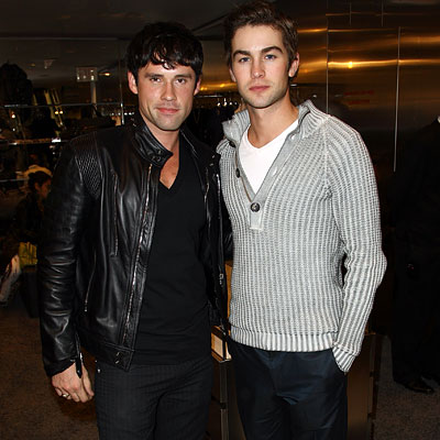 Ben Hollingsworth and Chace Crawford - D&G - NY Fashion Week - Day 1 - Fashion's Night Out