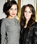 Leighton Meester - Camilla Belle - Louis Vuitton - Paris Fashion Week