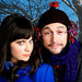 Zooey Deschanel and Joseph Gordon-Levitt, 500 Days of Summer, Sundance Portraits, 2009 Sundance Film Festival