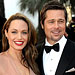 Angelina Jolie in Versace, Brad Pitt in Tom Ford, Premiere of Inglourious Basterds, 2009 Cannes Film Festival