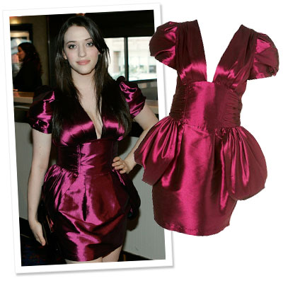 Buy Kat Dennings's Red Carpet Dress For $100!