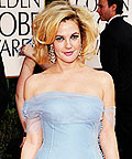 Drew Barrymore wearing Christian Dior