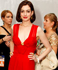 Anne Hathaway wearing C. Greene