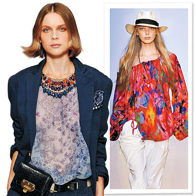 Spring Trends 2009, Clothes We Love, Print Blouse