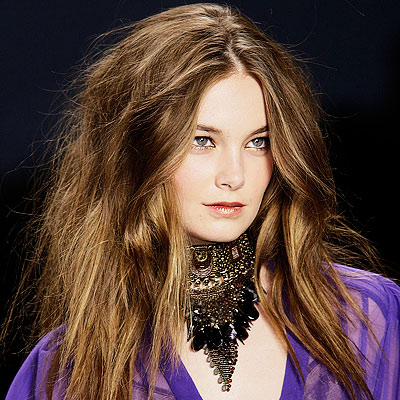 Fashion Runway Falls on Best Runway Hairstyles   Fashion Week Fall 2009   Fashion   Instyle