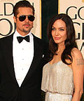 Brad Pitt, Angelina Jolie, Golden Globes 2009