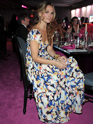 Molly Sims, InStyle Viewing Dinner, Golden Globes