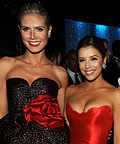 Heidi Klum, Eva Longoria Parker and Kate Beckinsale, InStyle/Warner Brothers Golden Globes After-party, 2009 Golden Globes