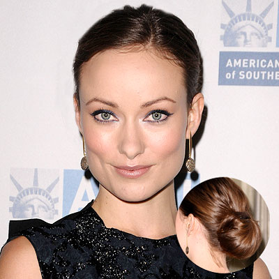 olivia wilde pictures. Olivia Wilde-Hair-ACLU dinner