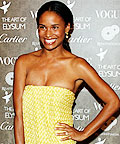 Joy Bryant wearing Bally