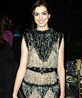Anne Hathaway wearing Bulgari