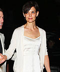 Katie Holmes wearing Stella McCartney