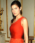 Lake Bell wearing Bally