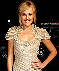 Malin Akerman wearing Loree Rodkin